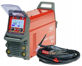Spawarka TIG IDEAL EXPERT 222 AC/DC PFC PULSE Pro5 LCD ALU MMA T-26 4m