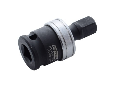 AWTOOLS PRZEGUB KULISTY UDAROWY Cr-Mo 3/8" BLACK LINE