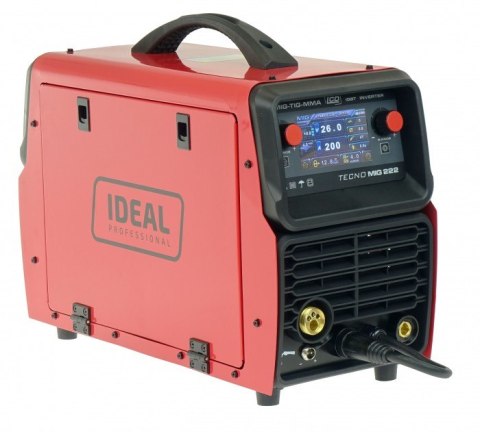 Ideal 222 LCD MIG TIG MMA SYNERGIA VRD ALU