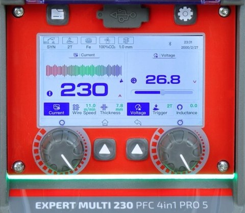 PROFESJONALNA SPAWARKA MIG TIG AC/DC EXPERT MULTI 230 PFC 4in1 Pro5 IDEAL
