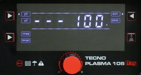 PRZECINARKA PLAZMOWA PLAZMA do 50mm TECNO PLASMA 105 LED HF IGBT IDEAL