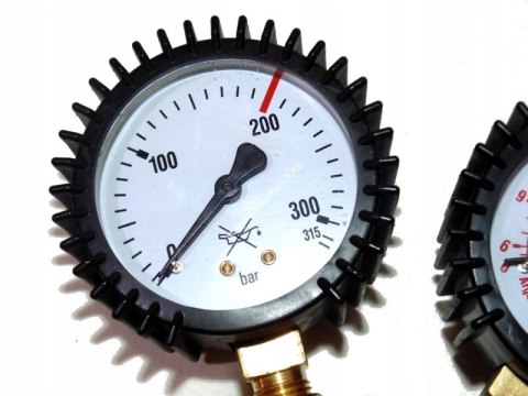 Reduktor do CO2 argon dwutlenek węgla MAXY CO2/Ar z 2 manometrami