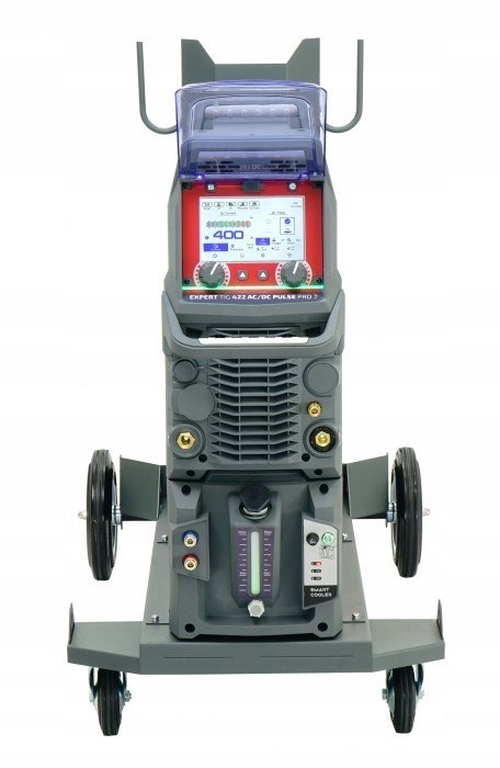 SPAWARKA ALU 400V 420A 60% EXPERT TIG 422 AC/DC PULSE LCD Pro7 IDEAL