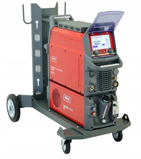 SPAWARKA ALU 400V 420A 60% EXPERT TIG 422 AC/DC PULSE LCD Pro7 IDEAL
