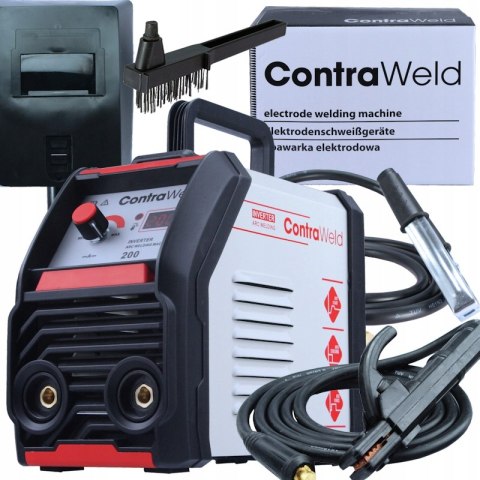 SPAWARKA TERENOWA inwertorowa ELEKTRODOWA CONTRAWELD ARC MMA 200A 230V IGBT
