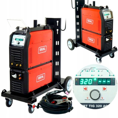Spawarka Ideal EXPERT TIG AC DC PUNKT MMA 320A PULS 400V do Aluminium