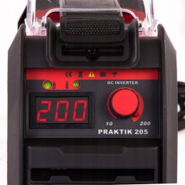 Spawarka MMA ELEKTRODOWA Ideal 200A PRAKTIK 205 IGBT