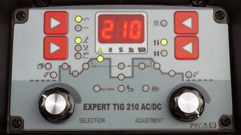 Spawarka TIG AC/DC Ideal 210 Puls HF aluminium