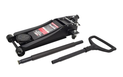 AWTOOLS DŹWIGNIK "ŻABA" NISKOPROFILOWA 2,5T 75-505mm / PODWÓJNY TŁOK + PEDAŁ + UCHWYT