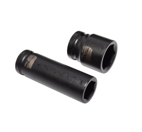 AWTOOLS ZESTAW NASADEK UDAROWYCH 1/2" 40cz. KRÓTKIE I DŁUGIE BLACK LINE
