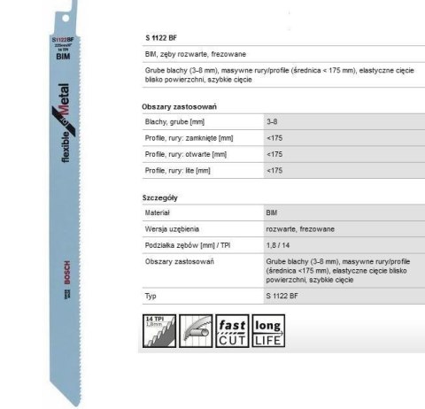 BOSCH BRZESZCZOT S S1122BF