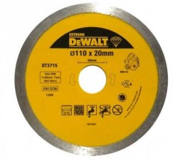 DEWALT TARCZA DIAMENTOWA PEŁNA 110mmx20mm DO DWC410