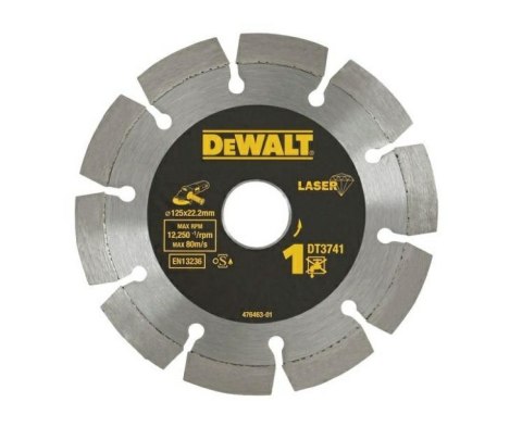 DEWALT TARCZA DIAMENTOWA SEGMENTOWA 125x2,0x22,2mm