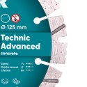 DISTAR TARCZA DIAMENTOWA TECHNIC ADVANCED 125 x 2,2/1,4 x 11 x 22,23