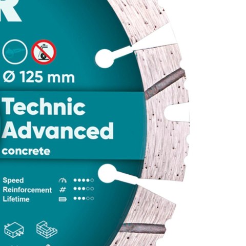 DISTAR TARCZA DIAMENTOWA TECHNIC ADVANCED 125 x 2,2/1,4 x 11 x 22,23