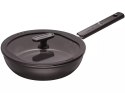 FISKARS PATELNIA SZEFA KUCHNI 28 CM (3,5 L) Z POWŁOKĄ NIEPRZYWIERAJĄCĄ I Z POKRYWKĄ HARD FACE