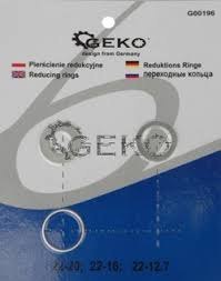 GEKO REDUKCJE DO TARCZ 3CZ. 22-20 22-16 22-12,7