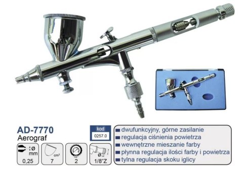 ADLER AEROGRAF 0,25mm AD-7770...