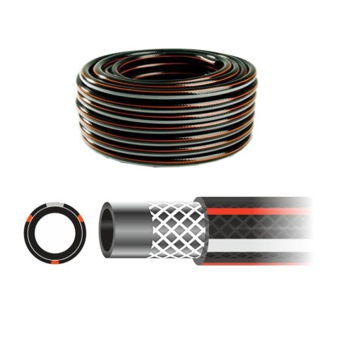 AWTOOLS WĄŻ OGRODOWY CLASSIC + 1" 25m 4 WARST.