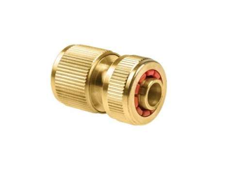 CELLFAST SZYBKOZŁĄCZE DO WĘŻA 1/2" STOP MOSIĘŻNE KARTA /BRASS
