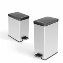 CURVER KOSZ NA ŚMIECI SLIM BIN 25L /IML METALIZOWANY