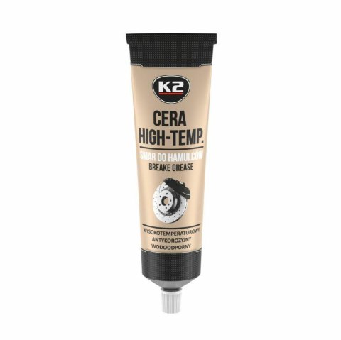 K2 WYSOKOTEMPERATUROWY SYNTETYCZNY SMAR DO TŁOCZKÓW HAMULCOWYCHCERA 100ML