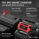 EM PROSTOWNIK FOXSUR 12V&24V 10A LCD