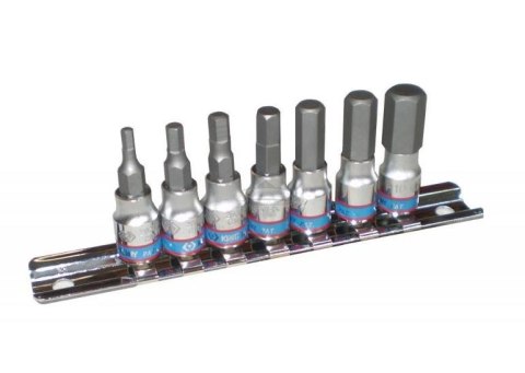 KING TONY KLUCZE IMBUSOWE 1/4"7szt. 2035 H3-H10