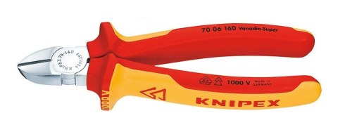 KNIPEX SZCZYPCE BOCZNE VDE 180mm