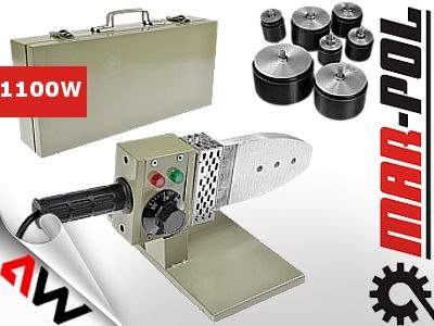 ZGRZEWARKA DO RUR PCV 20-63mm 1100W