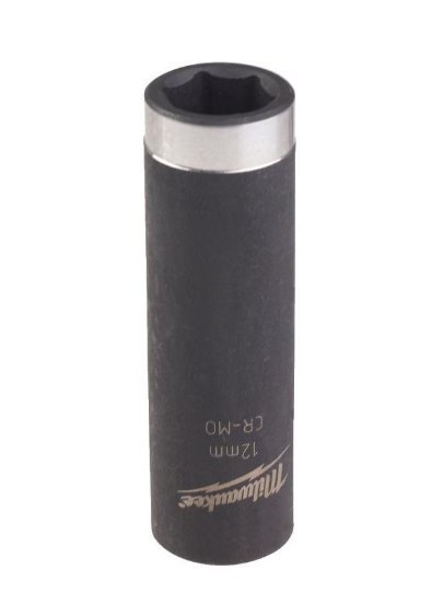 MILWAUKEE NASADKA UDAROWA 1/4" 12mm DŁUGA... .... SHOCKWAVE