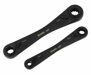 SATA ZESTAW 2 KLUCZY X6 Z GRZECHOTKĄ DWUSTRONNĄ 8 w 1