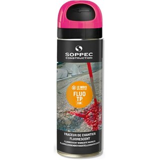 SOPPEC FARBA FLUO TP RÓŻOWA AEROZOL