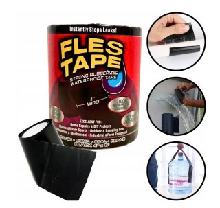 TAŚMA KLEJĄCA NAPRAWCZA WODOODPORNA FLEX TAPE 4''x 5'