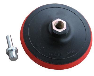 SILVER DYSK 125mm UNIWERSALNY RZEP .