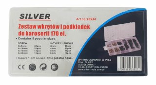 SILVER PODKŁADKI DO KAROSERII 170el. ........
