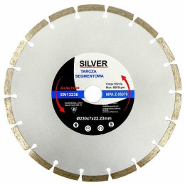 SILVER TARCZA DIAMENTOWA 350*25,4 SEGMENTOWA DO BETONU.