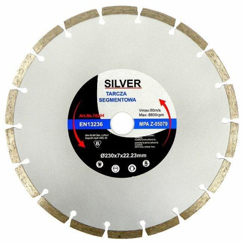 SILVER TARCZA DIAMENTOWA 350*25,4 SEGMENTOWA DO BETONU.