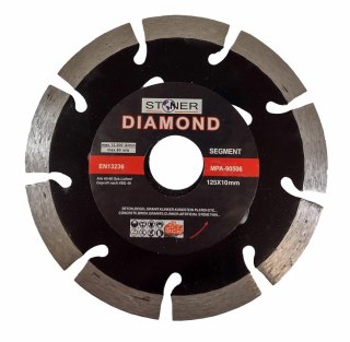 SILVER TARCZA DIAMENTOWA STONER 125mm SEGMENTOWA