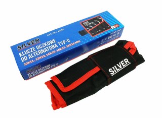 SILVER ZESTAW KLUCZY DO ALTERNATORÓW TYP C/5szt