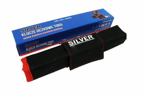 SILVER ZESTAW KLUCZY OCZKOWYCH TORX 4szt.