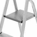 AWTOOLS DRABINA ALUMINIOWA 125kg 3 STOPNIE WOLNOSTOJĄCA