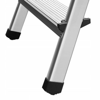 AWTOOLS DRABINA ALUMINIOWA 125kg 4 STOPNIE WOLNOSTOJĄCA