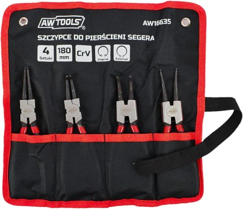 AWTOOLS SZCZYPCE SEGERA 180/4cz/ETUI AWTOOLS SZCZYPCE SEGERA 180/4cz/ETUI