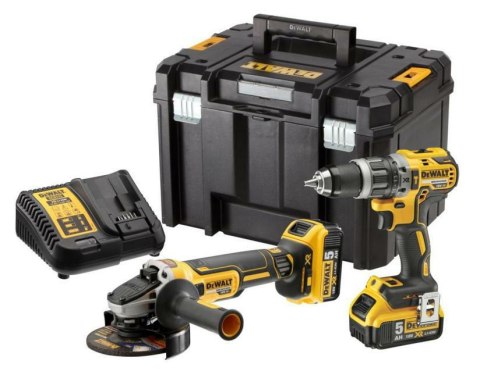 DEWALT.ZESTAW COMBO 18V (DCD796+DCG405) 2x5,0Ah TSTAK VI DCK2080P2T DEWALT.ZESTAW COMBO 18V (DCD796+DCG405) 2x5,0Ah TSTAK VI DCK2080P2T