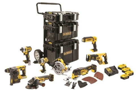DEWALT.ZESTAW COMBO 18V (DCD996+DCF887+DCG405+DCH273+DCS355+DCS367+DCS570+DCL050) 4x5,0Ah DCK853P4 DEWALT.ZESTAW COMBO 18V (DCD996+DCF887+DCG405+DCH273+DCS355+DCS367+DCS570+DCL050) 4x5,0Ah DCK853P4