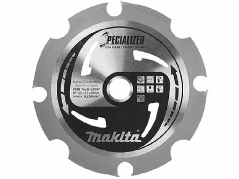 MAKITA TARCZA DO SIDINGU 165mm/4z MAKITA TARCZA DO SIDINGU 165mm/4z