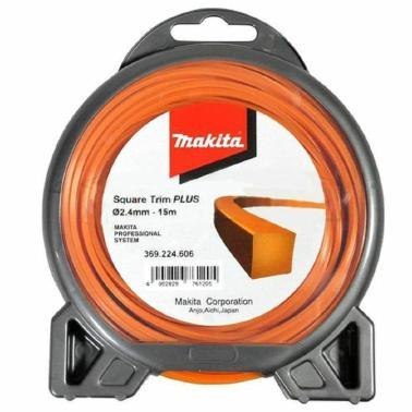 MAKITA ŻYŁKA NYLONOWA KWADRAT 2,4mm/15mb MAKITA ŻYŁKA NYLONOWA KWADRAT 2,4mm/15mb