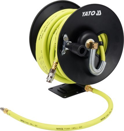 YATO PRZEWÓD / WĄŻ PNEUMATYCZNY NA ZWIJAKU 15m x 9,5mm YATO PRZEWÓD / WĄŻ PNEUMATYCZNY NA ZWIJAKU 15m x 9,5mm
