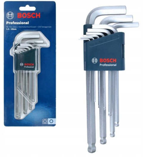 BOSCH IMBUSY 9szt. (1,5/2/2,5/3/4/5/6/8/10 )